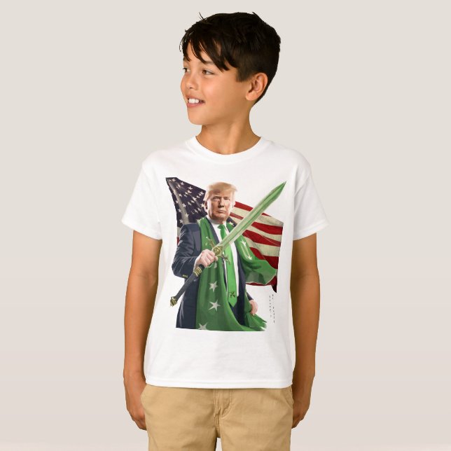 Camiseta St. Paddy de Trump (Anverso completo)