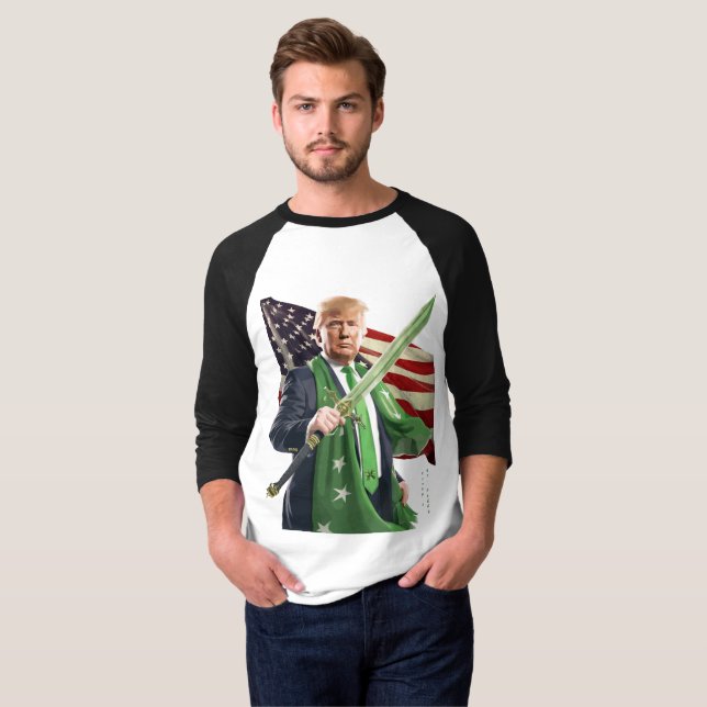 Camiseta St. Paddy de Trump (Anverso completo)