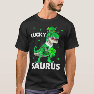 Camiseta St Patrex Funny Irish T Rex St Patricks Day Dino B
