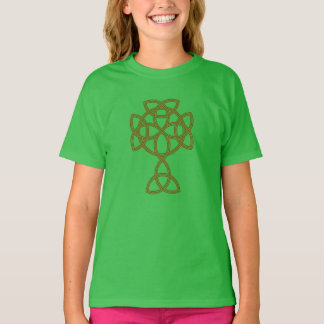 Camiseta St. Patrick Celtic Cross | Trinity Knot & Quote