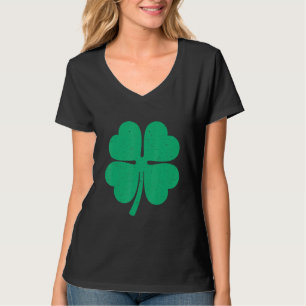 Camiseta St. Patrick de cuatro hojas del amante afortunado 