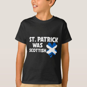 Camiseta St Patrick era la bandera escocesa patriótica St P