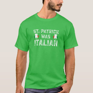 Camiseta St. Patrick fue el amante irlandés de la bandera i