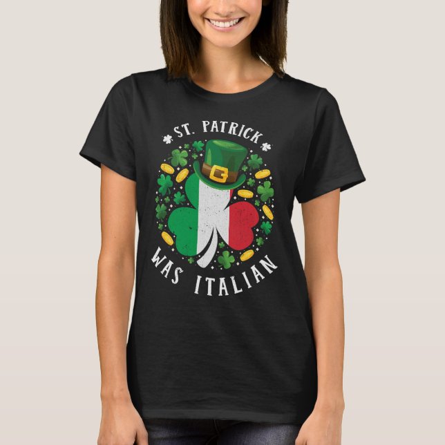 Camiseta St. Patrick fue el italiano St. Patrick's Day Sham (Anverso)