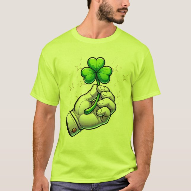 Camiseta St. Patrick. Llegada nueva (Anverso)