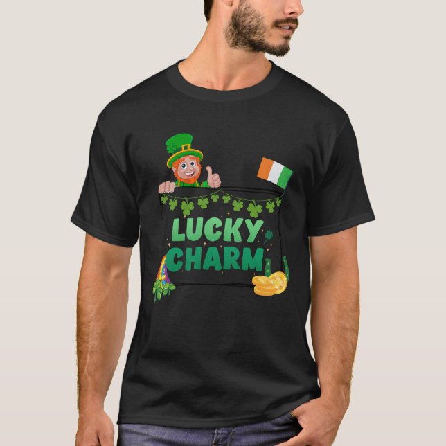 Camiseta St Patrick Lucky Charm Cute Unisex Shirt (Anverso)