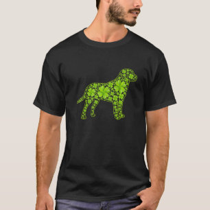Camiseta St Patrick Retro Leprechaun Labrador Perro Shamroc