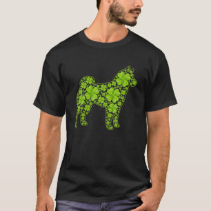 Camiseta St. Patrick Retro Leprechaun Shiba Inu Dog Shamroc