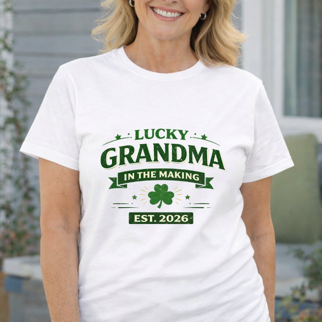 Camiseta St. Patrick’s Day Baby Announcement Gift (St. Patrick’s Day Baby Announcement Gift Shirt)
