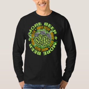 Camiseta St Patrick S Day Hops Grenada 4 hojas C más Cervez