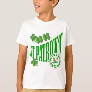 Camiseta St Patrick's, bésame soy un leprechaun