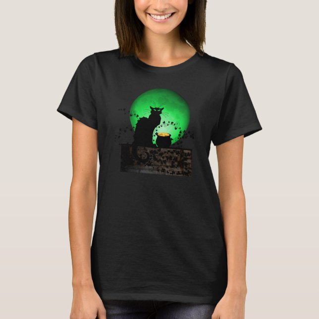 Camiseta St. Patrick's Chat Noir (Anverso)