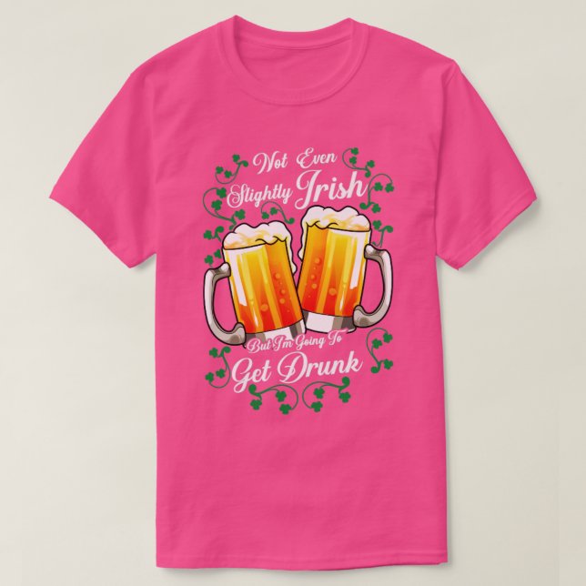 Camiseta St Patricks Day Beer Irish eber Team (Diseño del anverso)