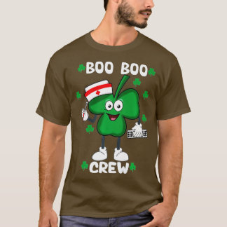 Camiseta st Patricks day boo boo tripulación enfermera sham