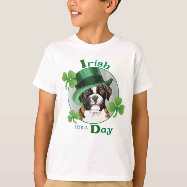 Camiseta St. Patrick's Day Boxer (Anverso)