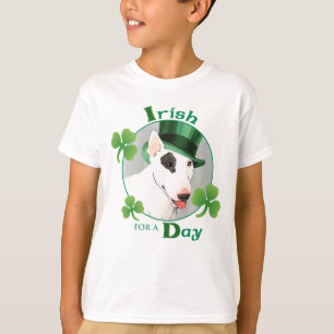 Camiseta St. Patrick's Day Bull Terrier