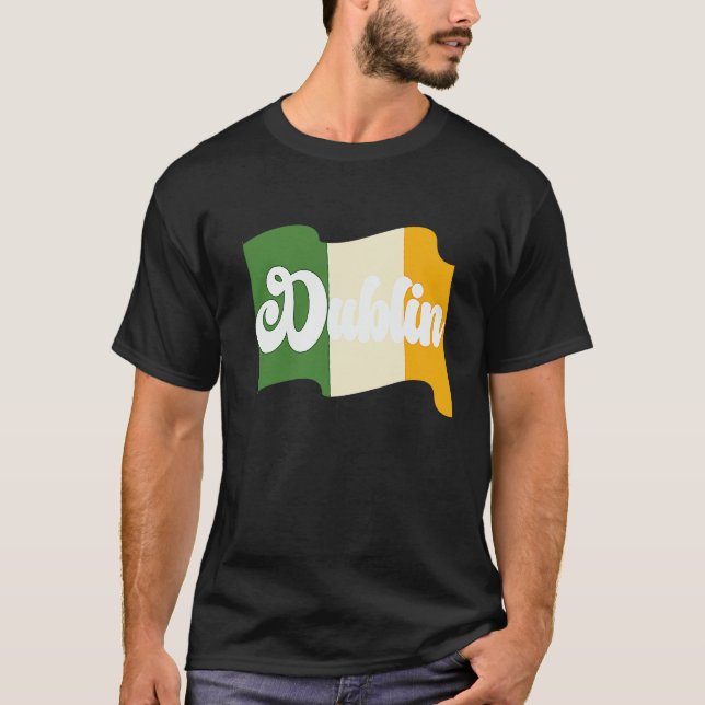 Camiseta St Patrick's Day Fun Beer Drink Party Dublin Irlan (Anverso)