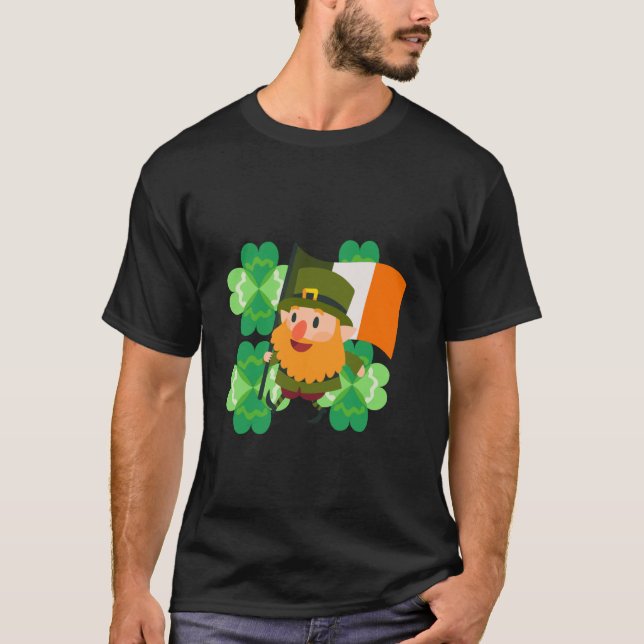 Camiseta St Patrick's Day Fun Beer Drink Party Dublin Irlan (Anverso)