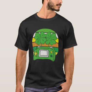 Camiseta St Patricks Day Gamer Green Game