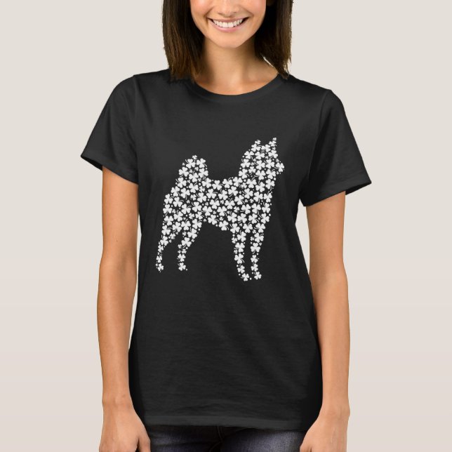 Camiseta St Patricks Day Ireland Irish Shiba Inu Dog (Anverso)
