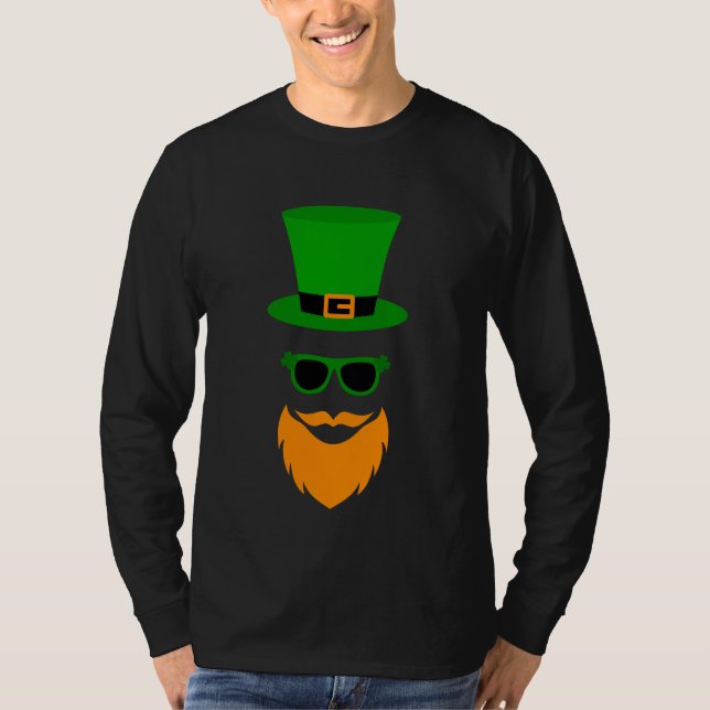 Camiseta St. Patrick's Day Leprechaun (Anverso)