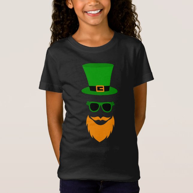 Camiseta St. Patrick's Day Leprechaun (Anverso)