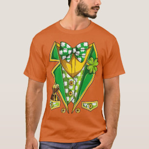 Camiseta St Patricks Day Leprechaun Costume Funny Novedad