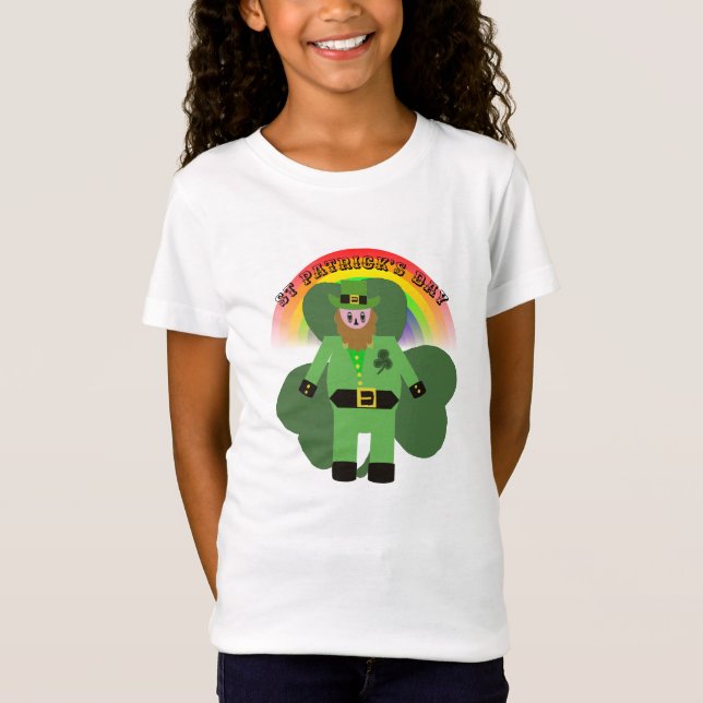 Camiseta St Patricks Day Leprechaun T-Shirt (Anverso)