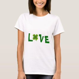 Camiseta St. Patrick's Day LOVE Design MaternityT-Shirt