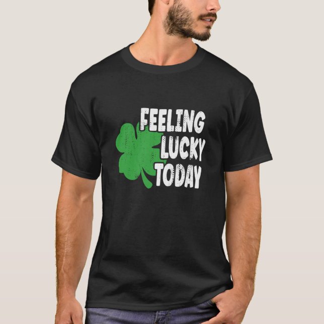 Camiseta St Patrick's Day Lucky Day (Anverso)