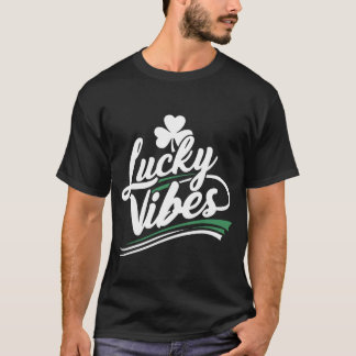 Camiseta St Patricks Day Lucky Vibes