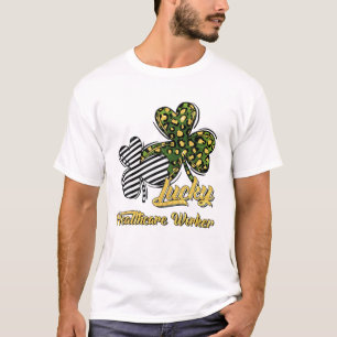 Camiseta St Patrick's Day Lucky Worker Clover Sh