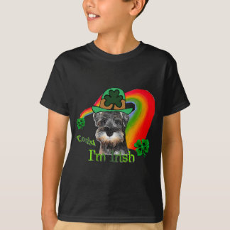 Camiseta St. Patricks Day Mini Schnauzer