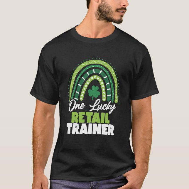 Camiseta St Patricks Day One Lucky Retail Training (Anverso)