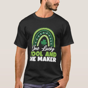Camiseta St Patricks Day One Lucky Tool y Maker