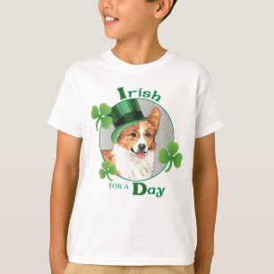 Camiseta St. Patrick's Day Pembroke Welsh Corgi