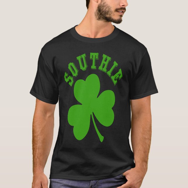 Camiseta St Patricks Day pijamas Irish Southie Irish South (Anverso)
