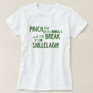 Camiseta St. Patrick's Day Pinch My Shamrock T-Shirt