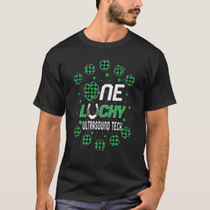 Camiseta St Patricks Day Prek Kinder One Lucky Ultrasonido