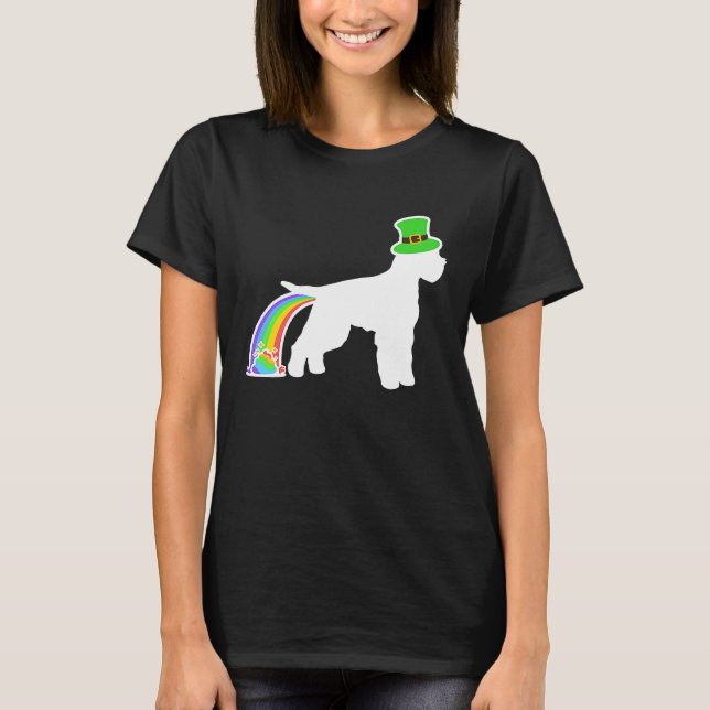 Camiseta St Patrick's Day Rainbow Dog  Lagotto Romagnolo (Anverso)