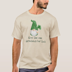 Camiseta St. Patrick's Day Shamrock Kiss Leprechaun Luck