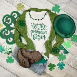 Camiseta St. Patrick's Day Shenanigans
