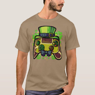 Camiseta St Patricks Day Video Game Controller Irish Gamer1