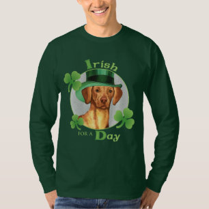 Camiseta St. Patrick's Day Vizsla