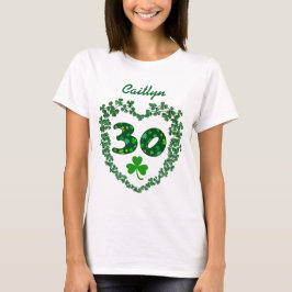 Camiseta St Patricks día cumpleaños afortunado V03 del th