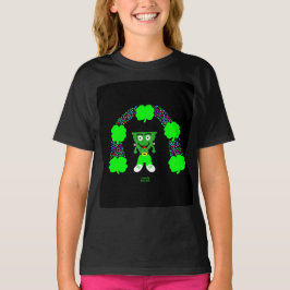Camiseta St. Patrick's FrankenCheese Chicas Black T Shirt