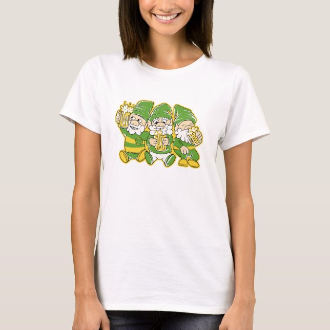 Camiseta St. Patricks Gnomes T-Shirt (Anverso)
