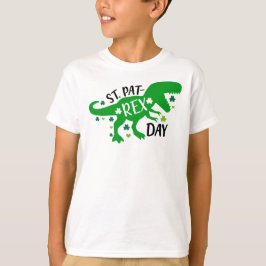 Camiseta St Patrick's HAPPY ST PAT-REX DAY T-Rex Dinosaur