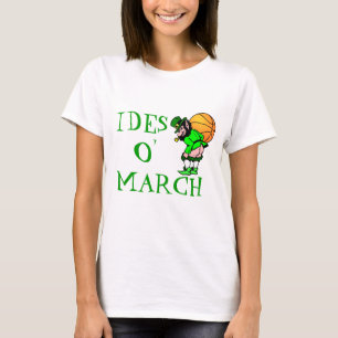 Camiseta St Patrick's IDES O' MARCH Leprechaun T-Shirt