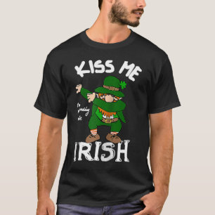 Camiseta St Patricks Leprechaun dabbing Goblin Saying Ragla